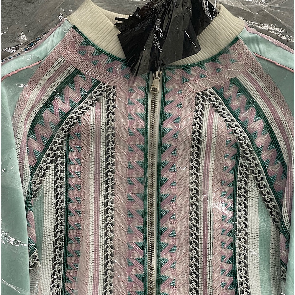 Balmain and Maluma Collaboration Bomber Jacket
